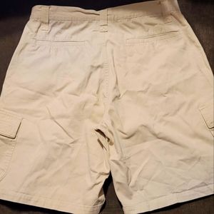Khaki Cargo Shorts